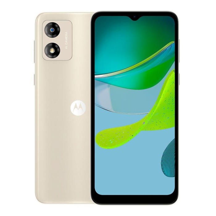 Smartphone Motorola Moto E13, RAM 2GB, 64GB, Android 13 Go, Blanco Crema