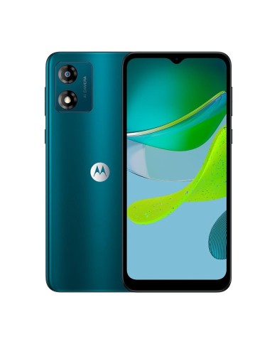 Smartphone Motorola Moto E13, RAM 2GB, 64GB, Android 13 Go, Verde Aurora