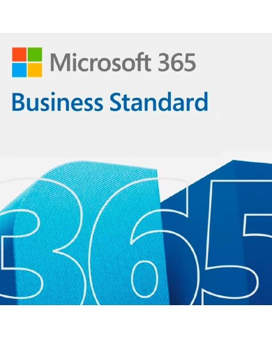 Microsoft Office 365 Empresa Estándar, 64 Bits, 1 Usuario, Plurilingüe, Descarga digital (ESD), 1 año