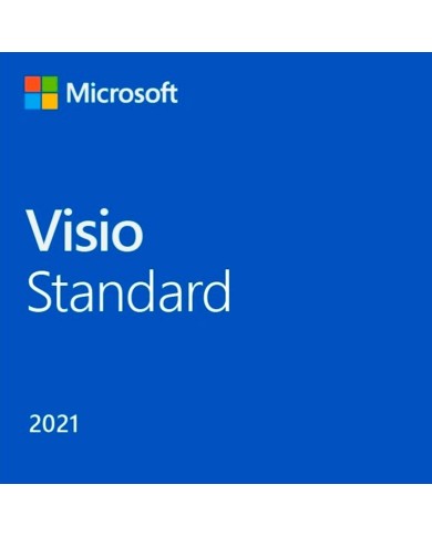 Microsoft Visio Standar 2021, 1 usuario, Plurilingüe, Descarga digital (ESD)