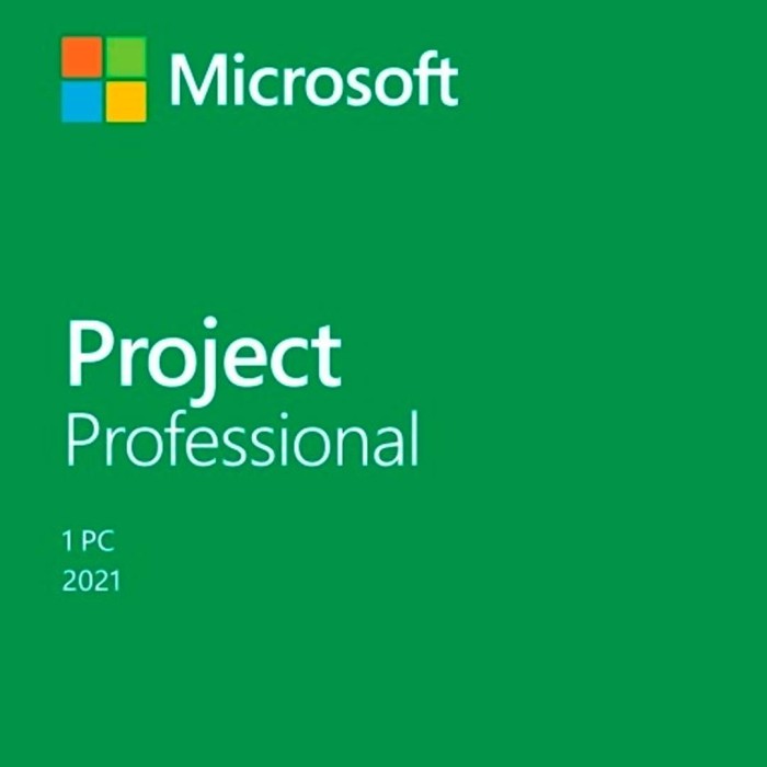 Microsoft Project Professional 2021, 1 usuario, Plurilingüe, Descarga digital (ESD)