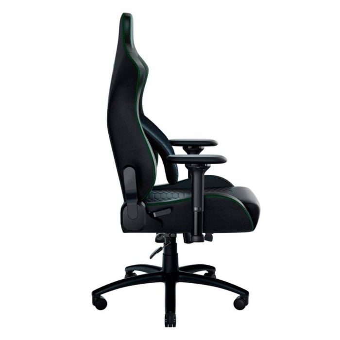 Silla Gamer Razer Iskur Black/Green hasta 136 Kg con arco lumbar