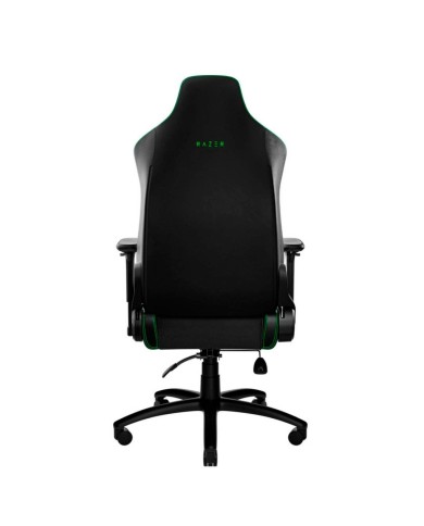 Silla Gamer Razer Iskur Black/Green hasta 136 Kg con arco lumbar
