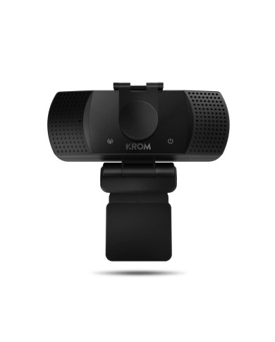 Cámara Web Krom KAM con Trípode 1080p Full HD, USB