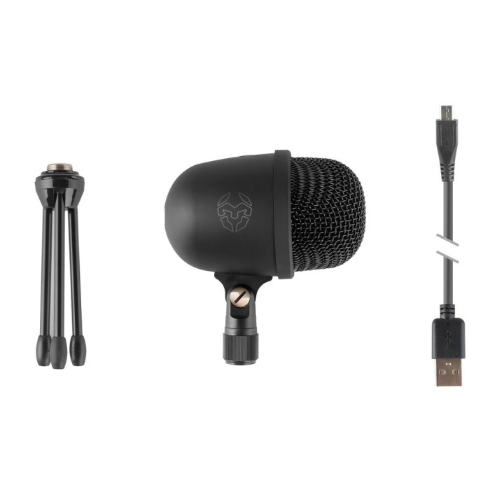Micrófono gamer USB Krom Kimu Pro Unidireccional