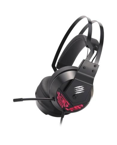 Audífonos Gamer Mad Catz  F.R.E.Q. 4 RGB Virtual 7.1, USB, Negro