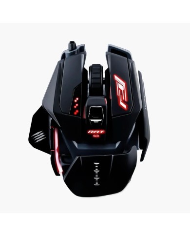 Mouse Gamer Mad Catz R.A.T. Pro S3, 7.200dpi, Sensor PixArt PWM3330, Negro