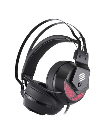 Audífonos Gamer Mad Catz  F.R.E.Q. 4 RGB Virtual 7.1, USB, Negro