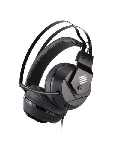 Audífonos Gamer Mad Catz F.R.E.Q. 2 Jack 3.5mm, Negro