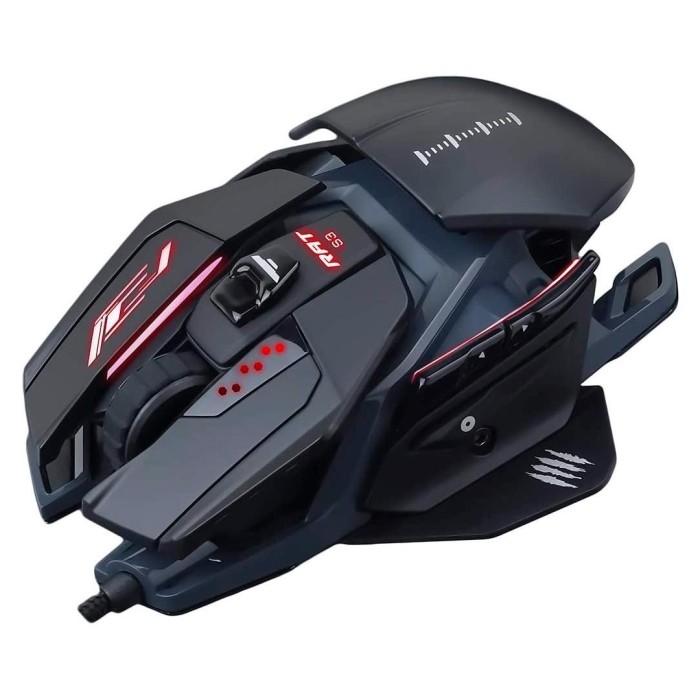 Mouse Gamer Mad Catz R.A.T. Pro S3, 7.200dpi, Sensor PixArt PWM3330, Negro
