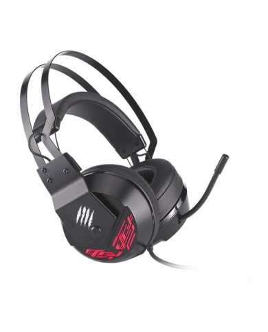 Audífonos Gamer Mad Catz  F.R.E.Q. 4 RGB Virtual 7.1, USB, Negro