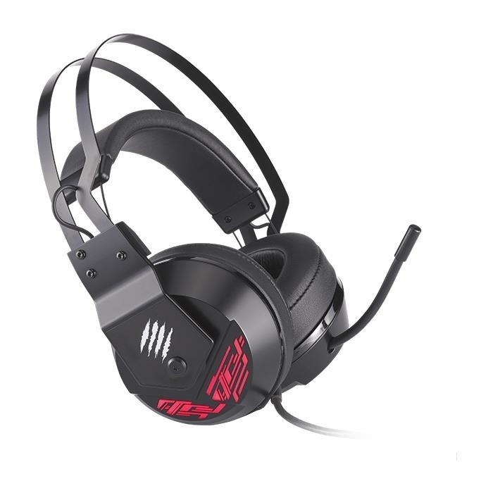 Audífonos Gamer Mad Catz  F.R.E.Q. 4 RGB Virtual 7.1, USB, Negro