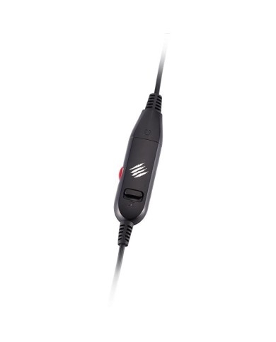 Audífonos Gamer Mad Catz F.R.E.Q. 2 Jack 3.5mm, Negro