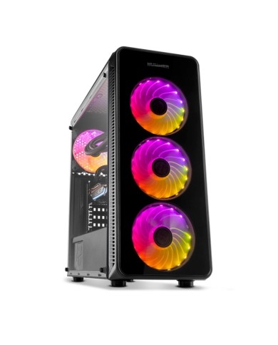 Gabinete Gamer Nox Hummer TGM ARGB ATX, Vidrio Templado, Fan 120mm x4