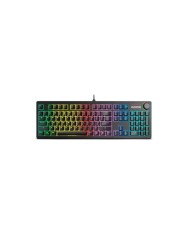 Teclado mecánico Krom Kernel RGB, Switch Red, USB, Negro