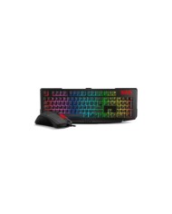 Kit Gaming Krom Kritic RGB Teclado + Audifonos + Mouse + Mousepad
