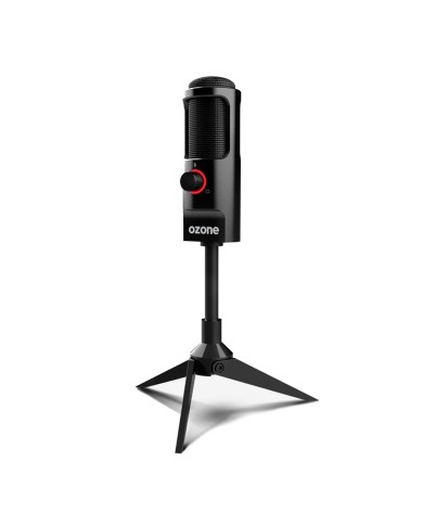 Micrófono Streaming Ozone REC X50 USB con trípode