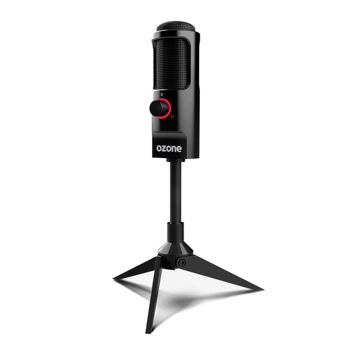 Micrófono Streaming Ozone REC X50 USB con trípode