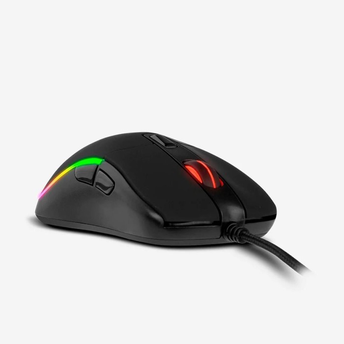 Mouse Gamer Ozone Neon X40 7.200dpi, PixArt PMW 3330, RGB, Negro