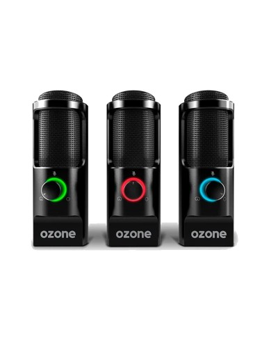 Micrófono Streaming Ozone REC X50 USB con trípode