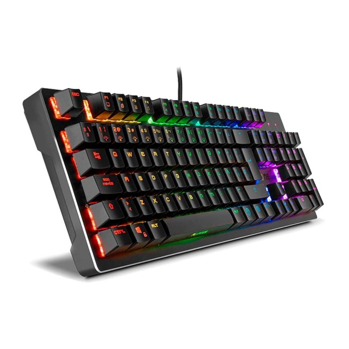 Teclado gamer híbrido Ozone Alliance, Switch CrossTech, USB, Español