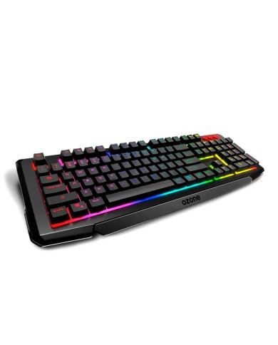 Kit Gamer Ozone Teclado + Mouse Double Tap RGB, USB, Español