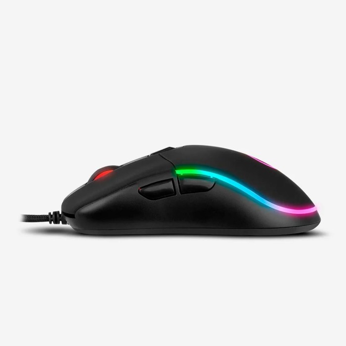 Mouse Gamer Ozone Neon X40 7.200dpi, PixArt PMW 3330, RGB, Negro