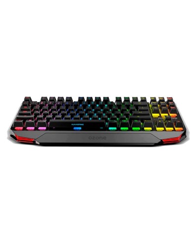 Teclado mecánico Ozone Alpha Strike TKL Switch Outemu Red, Español, RGB