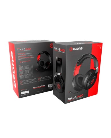 Audífono Gamer Ozone Rage X40, 7.1 virtual, USB, PC PS4 PS5
