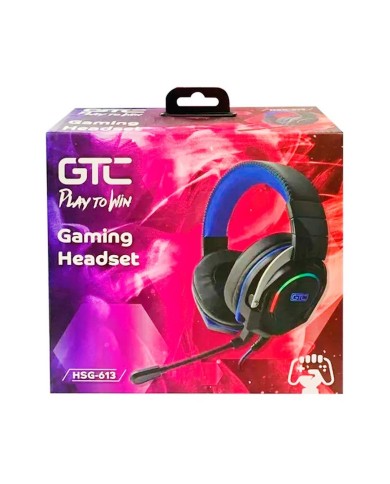 Audífono gamer GTC HSG-613 RGB Jack 3.5mm