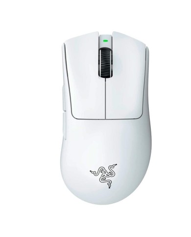 Mouse gamer inalámbrico Razer Deathadder V3 Pro White 30.000 DPI, 5 botones