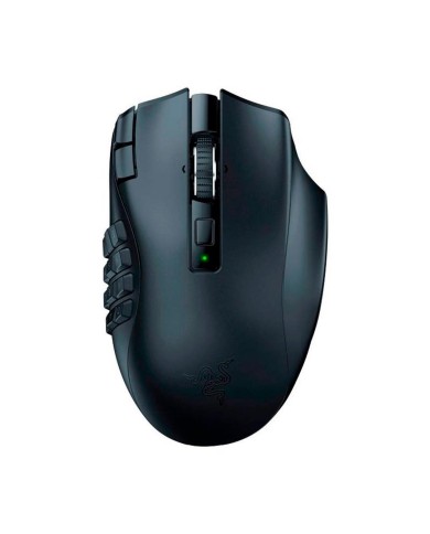 Mouse gamer inalámbrico Razer Naga V2 Hyperspeed RGB 30.000 DPI, 19 botones para MMO