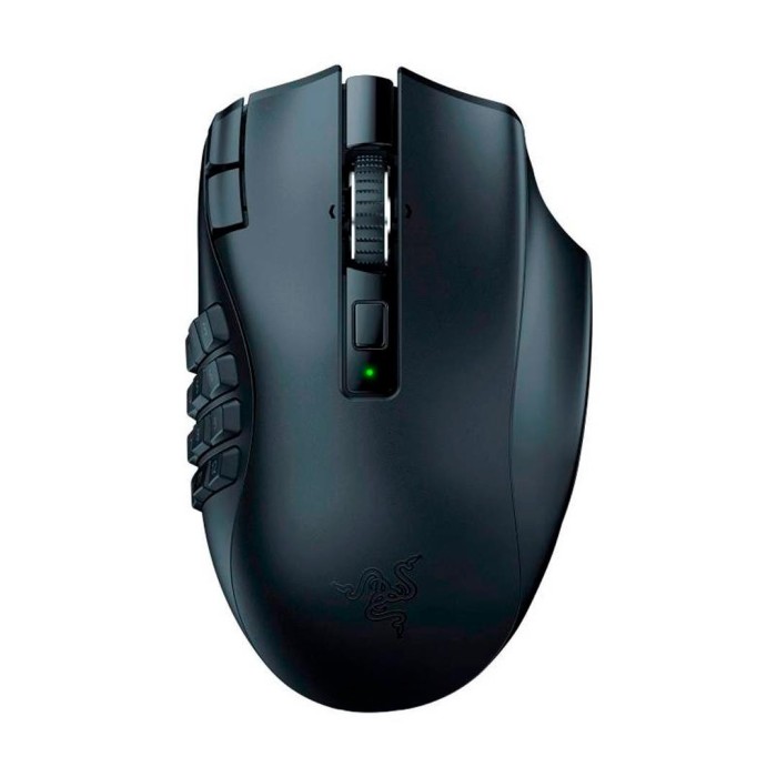 Mouse gamer inalámbrico Razer Naga V2 Hyperspeed RGB 30.000 DPI, 19 botones para MMO