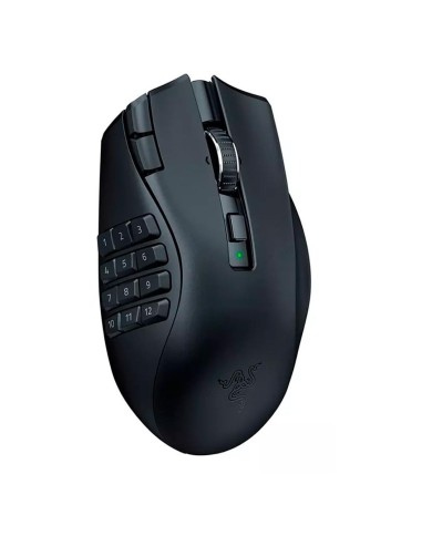 Mouse gamer inalámbrico Razer Naga V2 Hyperspeed RGB 30.000 DPI, 19 botones para MMO