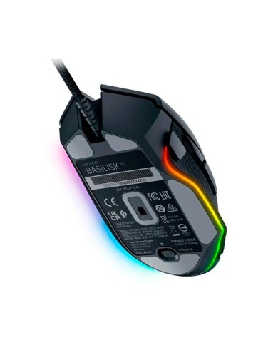 Mouse Gamer Razer Basilisk V3 RGB, 11 Botones, 26.000 DPI, Negro