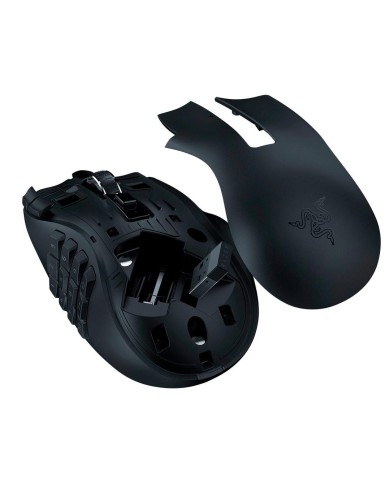 Mouse gamer inalámbrico Razer Naga V2 Hyperspeed RGB 30.000 DPI, 19 botones para MMO