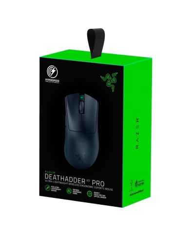 Mouse gamer inalámbrico Razer Deathadder V3 Pro Black 30.000 DPI, 5 botones