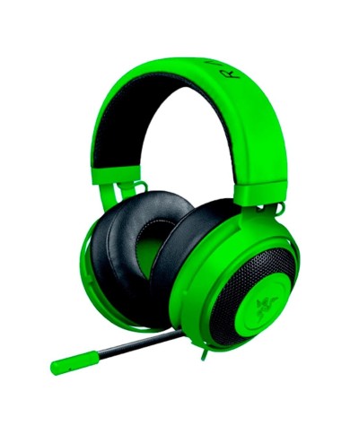 Audifono Gamer Razer Kraken Oval Verde 3.5 mm PC, Mac, XBox, PS4, Switch