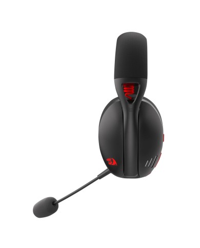 Audífonos gamer inalámbricos Redragon Ire Pro H848 Black Bluetooth, USB
