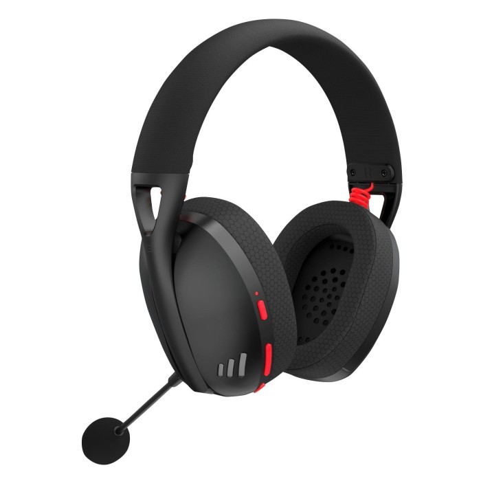 Audífonos gamer inalámbricos Redragon Ire Pro H848 Black Bluetooth, USB