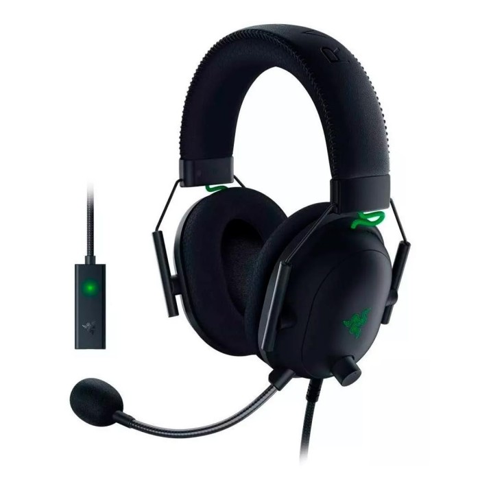 Audifonos Gamer Razer BlackShark V2 + USB Sound Card