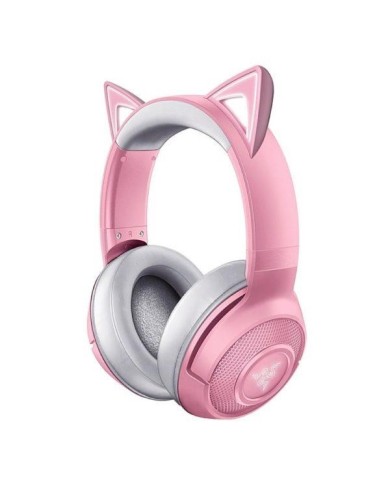 Audífonos gamer inalámbrico Razer Kraken BT Kitty Quartz