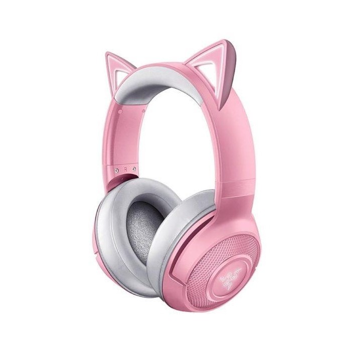 Audífonos gamer inalámbrico Razer Kraken BT Kitty Quartz
