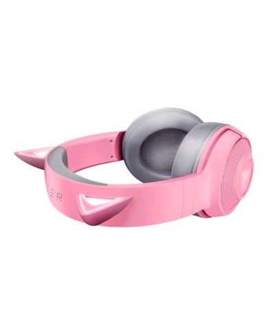 Audífonos gamer inalámbrico Razer Kraken BT Kitty Quartz