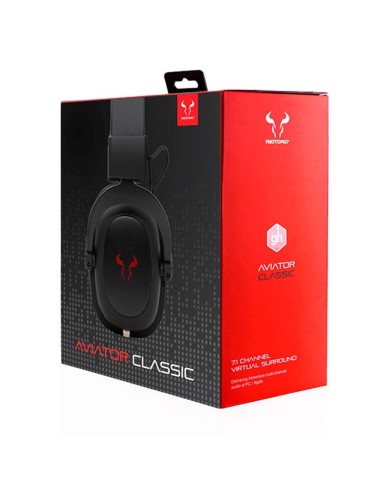 Audifonos Gamer Riotoro Aviator Classic Audio Pro 7.1 Pc, Ps4, Switch