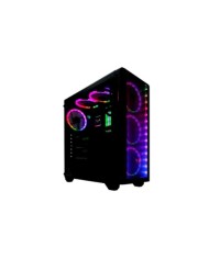 Gabinete  Gigabyte C301 Glass E-ATX, Vidrio Templado, ARGB, 4 Ventiladores 120 MM