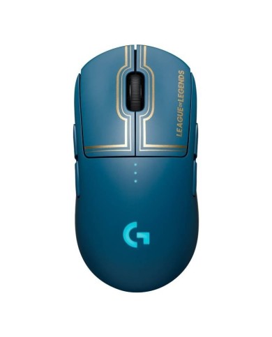 Mouse Gamer Logitech G Pro Wireless, Edición League Of Legends, Lightspeed, 1ms, Sensor Hero 25K