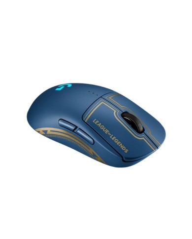 Mouse Gamer Logitech G Pro Wireless, Edición League Of Legends, Lightspeed, 1ms, Sensor Hero 25K