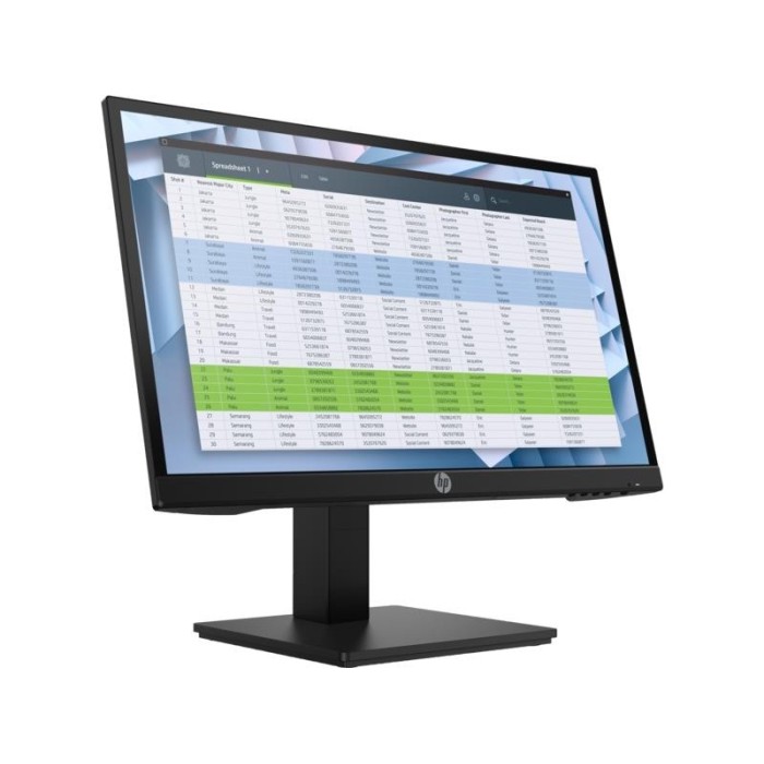 Monitor HP P22h G4 de 21.5“ (IPS, Full HD, 60Hz, VGA+DP+HDMI)