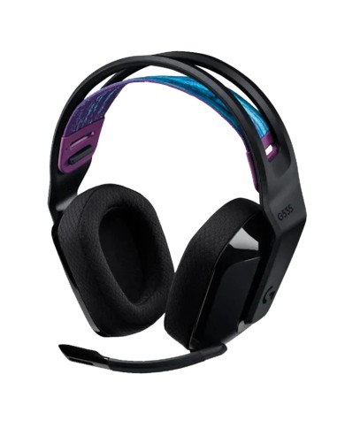 Audífonos Gamer Logitech G535 Lightspeed (Dongle USB, PC/ PS5, Negro)